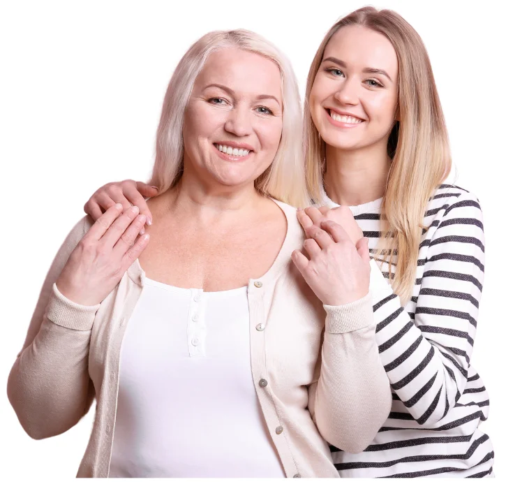 Mum and daughter representing trust